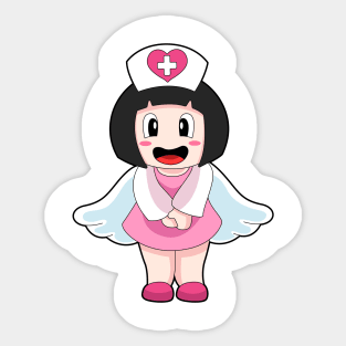 Nurse Angel Sticker